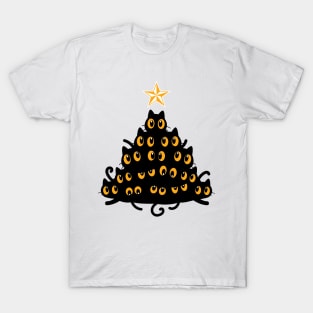 'Tree Cat ' Funny Christmas Tree Cat T-Shirt